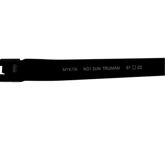 Mykita Black Polarized Pro Hi-Con Grey No1 Truman Sunglasses - Picture 4 of 7